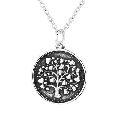 pendente dell'albero della vita di 14.4in 10g Chroker Sterling Silver Necklace X18