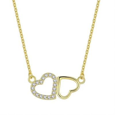 YASVITTI Giorno di San Valentino Regalo Collare di lusso 925 Sterling Silver Moda Classica Donne Collare di Cuore Gioielli