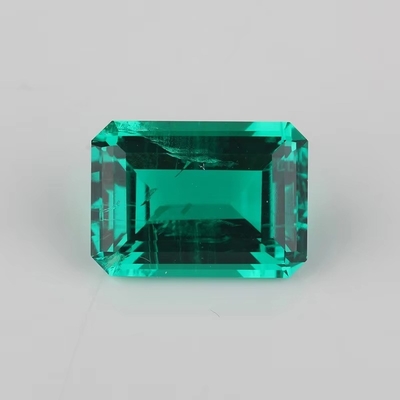 7*9mm Octagone Smeraldo Taglio Verde Smeraldo Sintetico Pietra Per Sempre Un Colore Moissanite