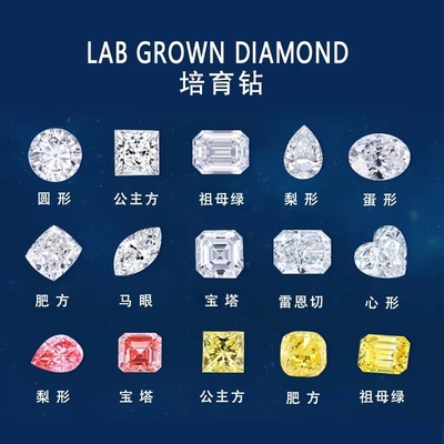 Rosso Radiante Taglio Diamante Loose Moissanite Gioielli Rosa Vivida Diamanti Coltivati in Laboratorio Moissanite