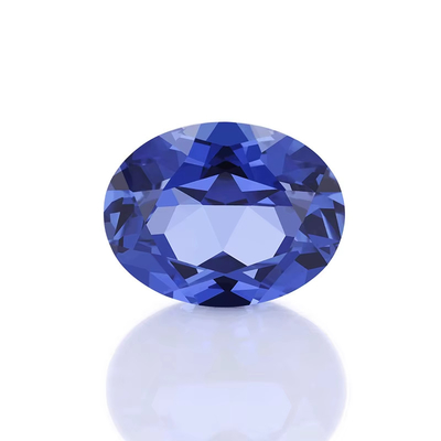 Coltivato in laboratorio Royal Blue Sapphire Cushion Cut Oval Pear Shape per la realizzazione di gioielli