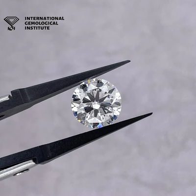 0.5ct 1ct 1.5ct 2ct 3ct Bianco Diamante di Moissanite sciolto HPHT CVD Laboratorio di diamante cresciuto
