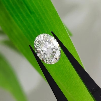 Grande dimensione 5ct Ovale taglio CVD E F VS1 VS2 IGI Laboratorio cresciuto diamanti liberi all'ingrosso