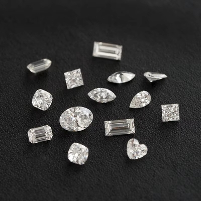 Princess Cut 1.4*1.4-4*4mm Melee HPHT DEF VS Quadrato Laboratorio Creato Diamanti Moissanite