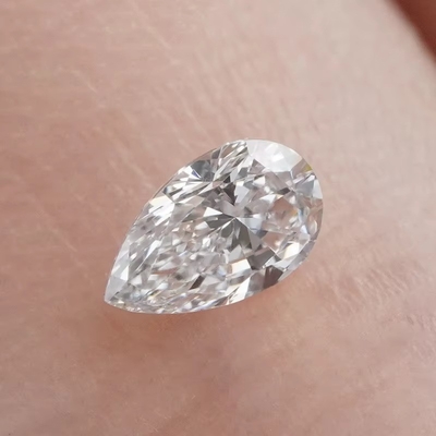 Diamanti coltivati in laboratorio per gioielli, pendenti, braccialetti, orecchini, pere tagliati, pietre molli.