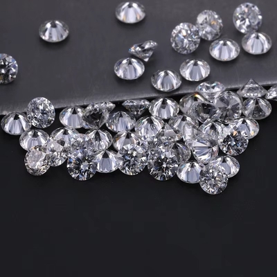0.8-3.3mm Rotondo Taglio brillante Diamante fatto da uomo Moissanite DEF VVS VS Diamante coltivato in laboratorio