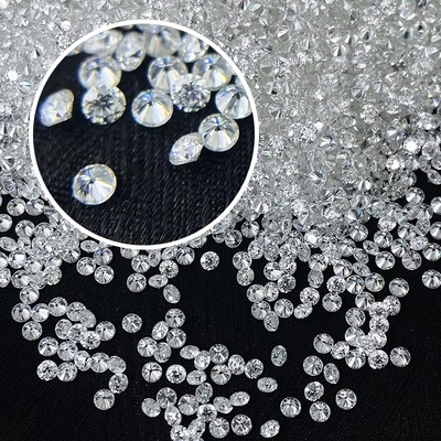 Gioielli Bianco VVS Melee Moissanite Diamante, Custom Melee Loose Moissanite Stones