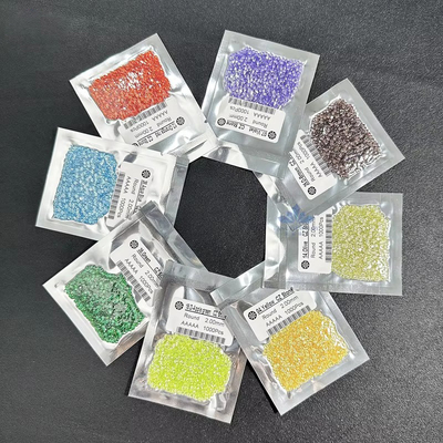 Bianco rotondo tagliato a macchina Zirconia cubica sintetica Cz pietra per anelli di fidanzamento