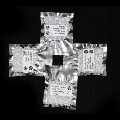 Gems 0,8-2,9 mm Bianco CZ Pietra Piccola Dimensione sciolta 5A Cubo Zirconia per gioielli da donna