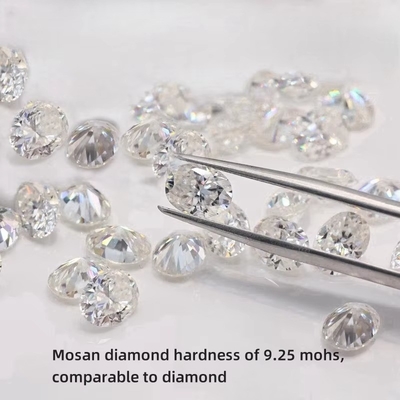 Diamante di moissanite di taglio ovale e brillante 3*5mm-10*14mm Piccolo per la produzione di gioielli
