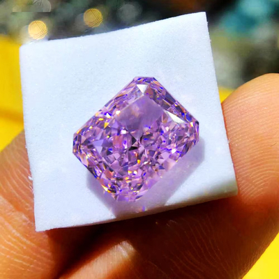 GRA Rosa Mosanite Gem Radiant Cut VVS Loose Emerald Moissanite Diamond Princess Cut Moissanite Ring Rosa Moissanite