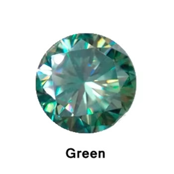 Princess Green Yellow Pink Moissanite Stone VVS Loose Cushion Mosanita Diamante rosso oro Moissanite anelli di fidanzamento