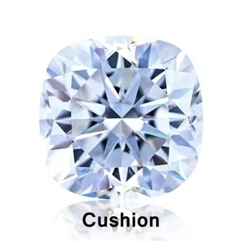 Orecchini di striscia Moissanite Cuore di diamante Principessa Asscher Cuscino rotondo Taglio brillante Charles VVS Gemma sciolta