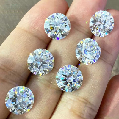 Produttori Pietra molle di moissanite all'ingrosso Diamante Test GRA diamante rotondo Pietra molle di moissanite per la fabbricazione di gioielli