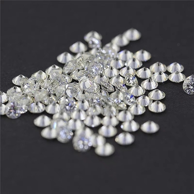 Pietra preziosa di forma ovale 2-10ct Bianca rotonda tagliata libera Moissanite per anelli di fidanzamento