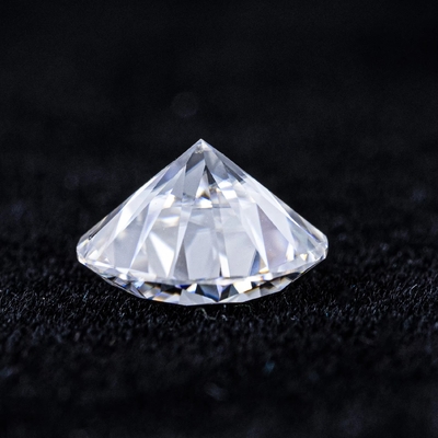 Pietra preziosa di forma ovale 2-10ct Bianca rotonda tagliata libera Moissanite per anelli di fidanzamento