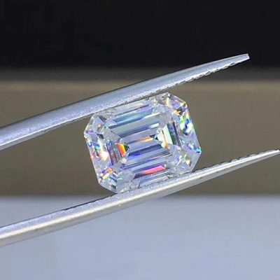 Bianco Giallo Moissanite Gem Radiante Taglio GRA VVS Loose Mosanite Diamante Per Anello d'oro