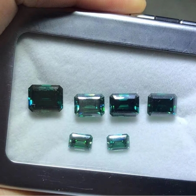 Bianco Giallo Moissanite Gem Radiante Taglio GRA VVS Loose Mosanite Diamante Per Anello d'oro