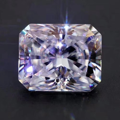 Bianco Giallo Moissanite Gem Radiante Taglio GRA VVS Loose Mosanite Diamante Per Anello d'oro