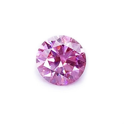 Certificato GRA Colore rosa da 3 mm a 12 mm Moissanite Diamante VVS1 Rotondo Brillante Taglio Libero Moissanite Pietre