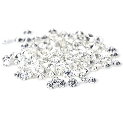 Melee Moissanite Diamante Per Carato Taglio Rotondo DEF Piccole dimensioni Moissanite VVS1 Laboratorio Cresciuto Diamante Gemstone Forma Quadrata