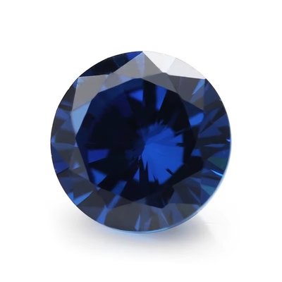 Ingrosso 3A Colore Cz Pietre Piccole Dimensioni Rotondo Taglio 0,8mm A 3mm Pietre preziose sciolte Zirconia cubica sintetica In vendita