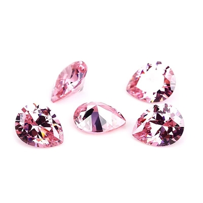 Colore Champagne Zircon Pietra preziosa sciolta Perla Forma 10x8mm Zirconia Sintetica Cubica Moissanite