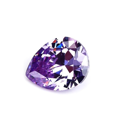 Colore Champagne Zircon Pietra preziosa sciolta Perla Forma 10x8mm Zirconia Sintetica Cubica Moissanite