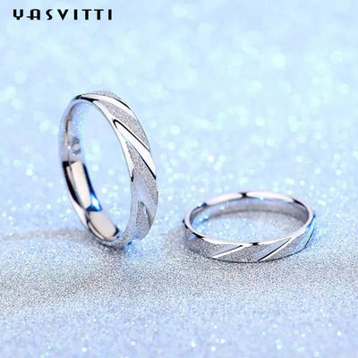 2.11g SGS dell'anello di Sterling Silver Rings Silver Engraved del solido di festival 19mm