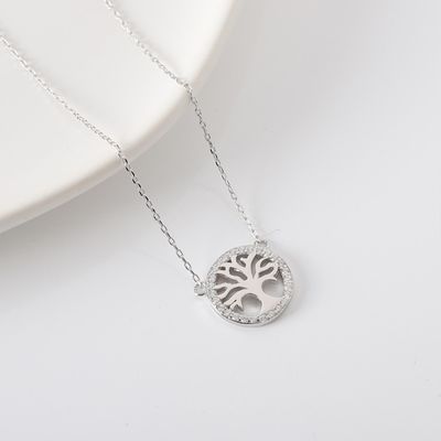 Durata dell'albero Sterling Silver Jewelry Necklaces