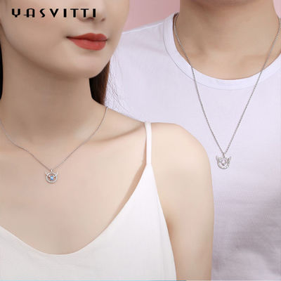 ODM del pendente di Antler dei cervi di 15.7in 8g Sterling Silver Jewelry Necklaces Lovers