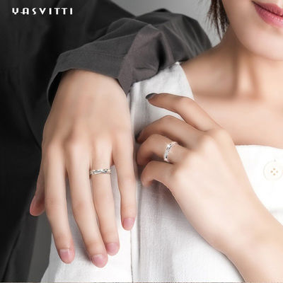 anello torto d'avanguardia della banda di 0.7in 0.06oz Sterling Silver Jewelry Rings Mother