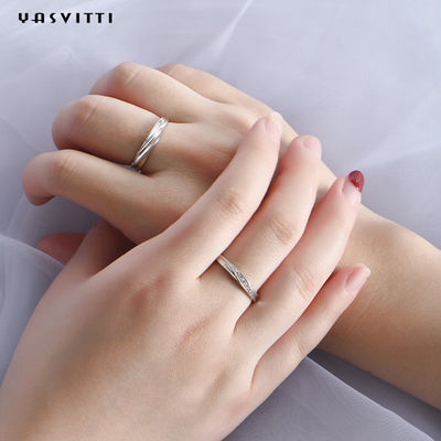 anello torto d'avanguardia della banda di 0.7in 0.06oz Sterling Silver Jewelry Rings Mother