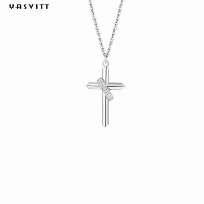 0.5M 1,92 grammi Sterling Silver Necklace Chains 24k nichelano la collana a catena trasversale libera
