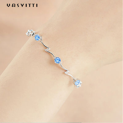 SGS regolabile del braccialetto del braccialetto di 0.14oz 0.2m Sterling Silver Jewelry Bracelets Fiancée