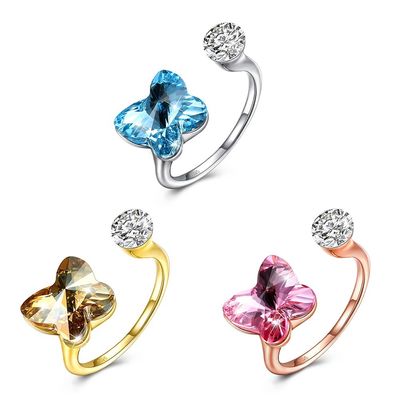 Farfalla Sterling Silver Jewelry Rings
