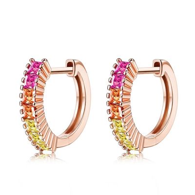Arcobaleno Sterling Silver Jewelry Earrings