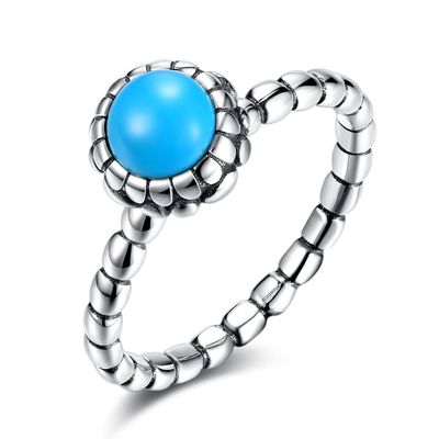 anello di nozze di zircone di 0.9cm 3.6g Sterling Silver Jewelry Rings 3A