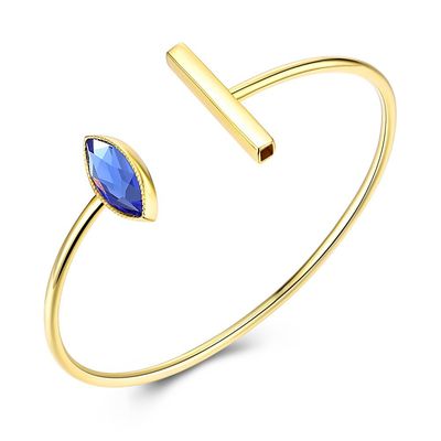 Diamond Sterling Silver Jewelry Bracelets blu