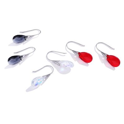 Gancio lungo Sterling Silver Jewelry Earrings