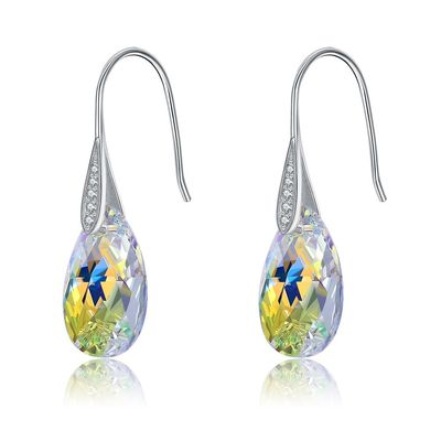 Gancio lungo Sterling Silver Jewelry Earrings