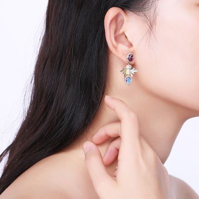 Orecchini di Diamond Gift Sterling Silver Jewelry
