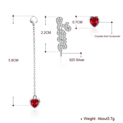 orecchini a lunga catena di Chanukah di goccia dell'oro 7.2g di 2.28ft della fidanzata a catena lunga degli orecchini