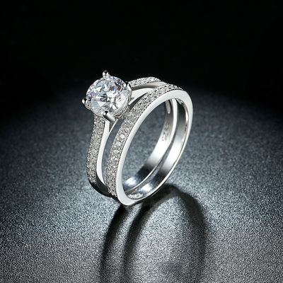 Diamond Moissanite Round Shape 1mm a colore E-F di 15mm D GH IJ per sempre gioielli per nozze
