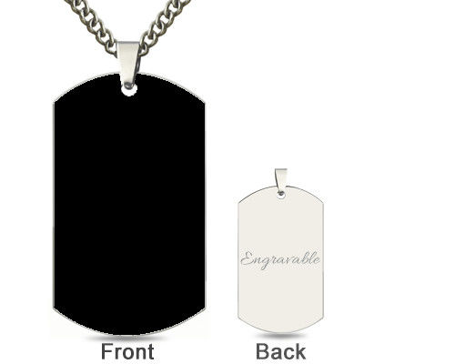 OEM della collana della foto personale 1.96in di acciaio inossidabile della collana del pendente dell'immagine 3gram