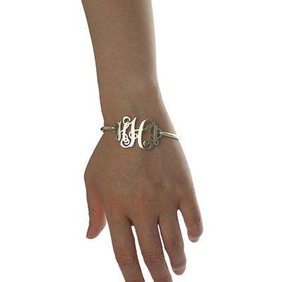1,25» braccialetti su ordinazione dell'argento 0.03lb hanno personalizzato lo SGS dei braccialetti di nome