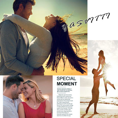 amore estetico U Babe Heart di 0.79x0.98in Sterling Silver Heart Pendant Necklace