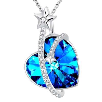 bigiotteria di 0.79x0.98in per i gioielli delle donne per le donne appena Wanna Love U Babe Heart Necklace
